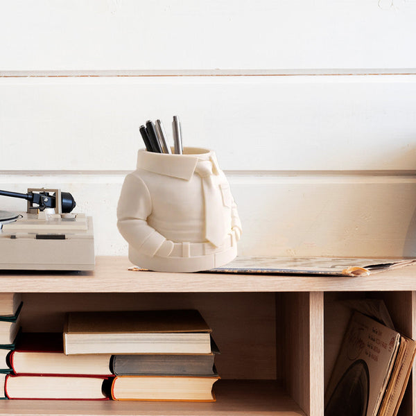 3D Printed Shirt And Tie Pen Holder Desk Organizer Pen Holders