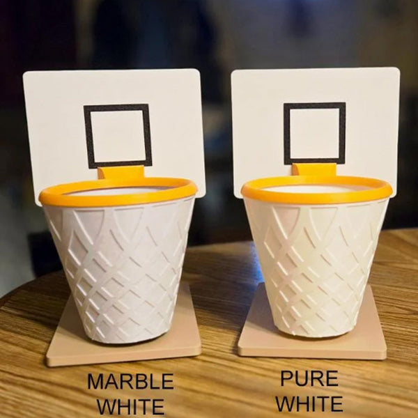 Basketball Hoop Pencil Holder With Backboard Pen Holders