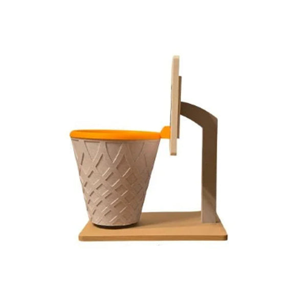 Basketball Hoop Pencil Holder With Backboard Pen Holders