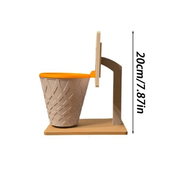Basketball Hoop Pencil Holder With Backboard Pen Holders