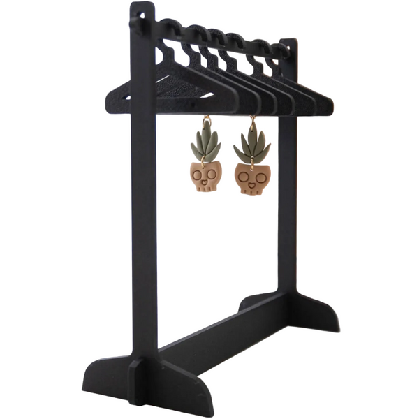 Earring Holderearring Display Hanger Jewelry Multiple Style Hangers Available Clothing Rack For Earringsiblacki Jewellery Holders & Organisers