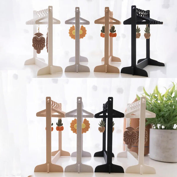Earring Holderearring Display Hanger Jewelry Multiple Style Hangers Available Clothing Rack For Earringsiblacki Jewellery Holders & Organisers