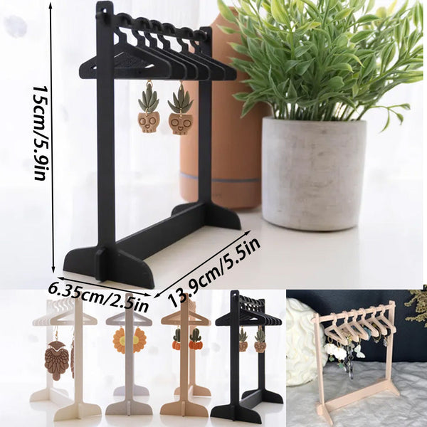 Earring Holderearring Display Hanger Jewelry Multiple Style Hangers Available Clothing Rack For Earringsiblacki Jewellery Holders & Organisers