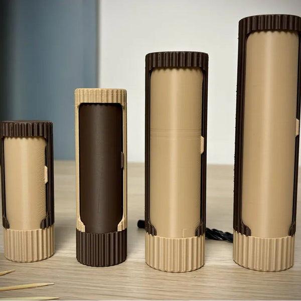 3D Printed Rotating Organizer Capsule 10Cm High Other Home Organisation