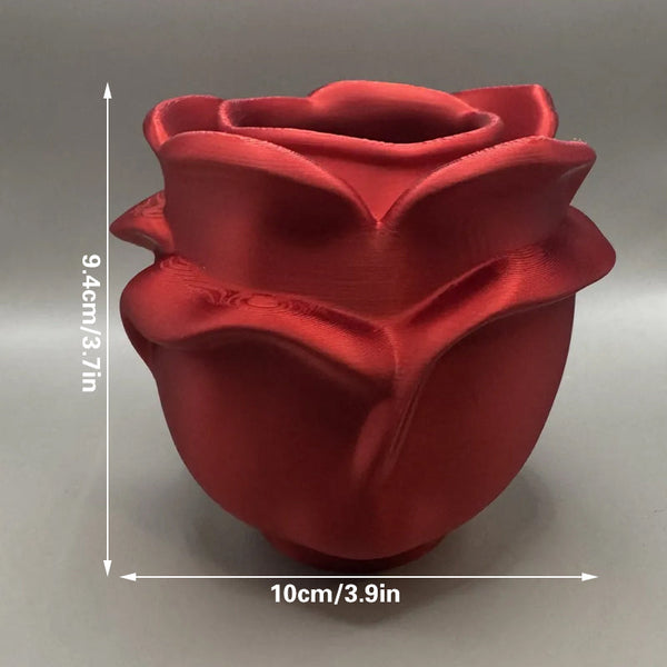 Rose Pen Holder (Red) Pen Holders