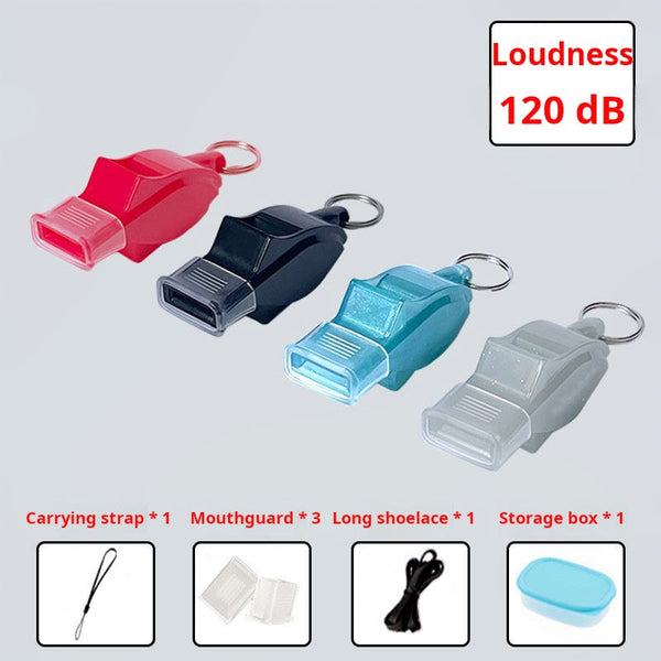100 Pack Pea Less Plastic Whistles With Lanyards Loud Crisp Sound Sports For Coaches Referees & Officials Durable Lightweight Outdoor Training Equipme