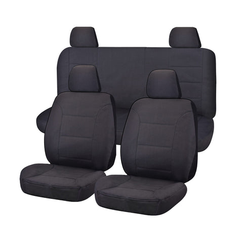 Seat Covers My Car Challenger Canvas For Nissan Frontier D40 Series Dual Cab (2006 2015)
