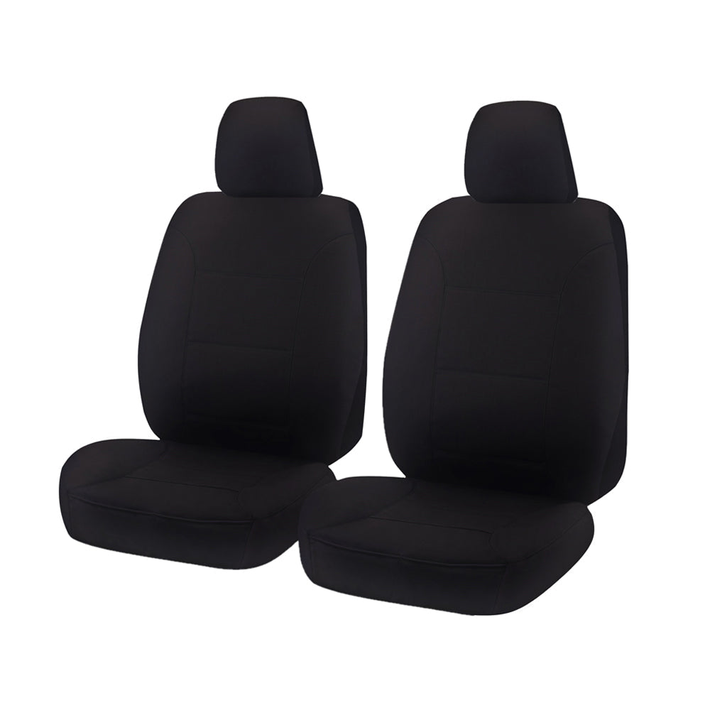 My Car For Ford Ranger Px Pxii Series 10/2011 On Single Super Dual Cab Front Buckets Black Challenger Seat Covers
