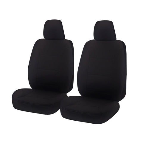 My Car For Ford Ranger Px Pxii Series 10/2011 On Single Super Dual Cab Front Buckets Black Challenger Seat Covers