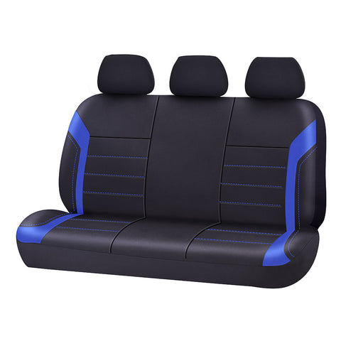 My Car Universal Ultra Light Neoprene Rear Size 06/08H | Black/Blue Seat Covers