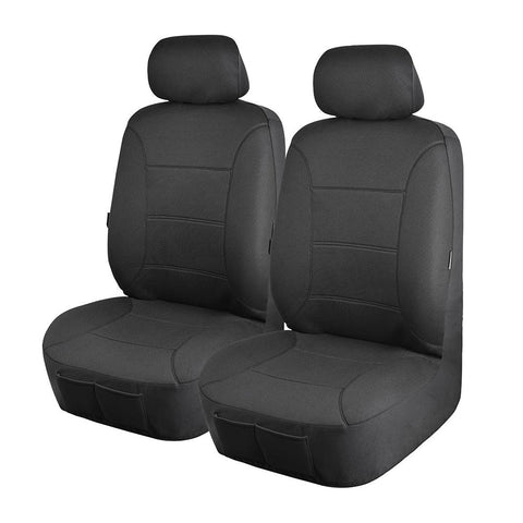 My Car Universal Platinum Front Size 30/35 | Charcoal Seat Covers