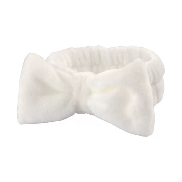 Women's Plush Bow Headband Soft Fabric Hair Accessory Headbands