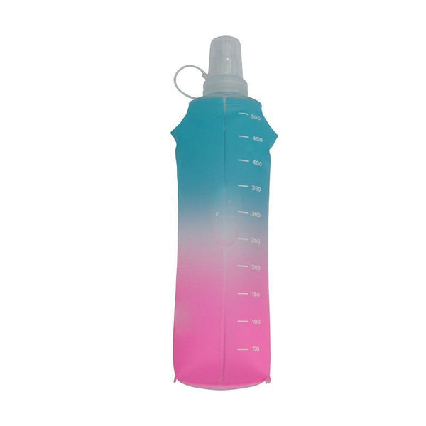 Yetu Tpu Soft Flask 250Ml Collapsible Running Water Bottle Canteens Bottles & Flasks