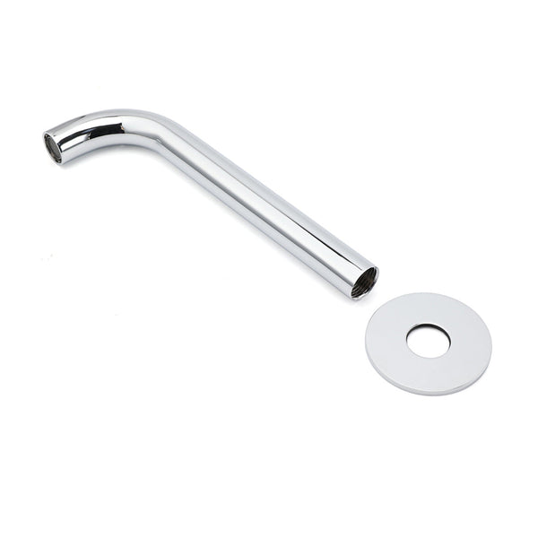 Polisehd Chrome Round 200Mm Length Faucet Outlet Bath Tub Water Filler Spout Kit Bath Taps