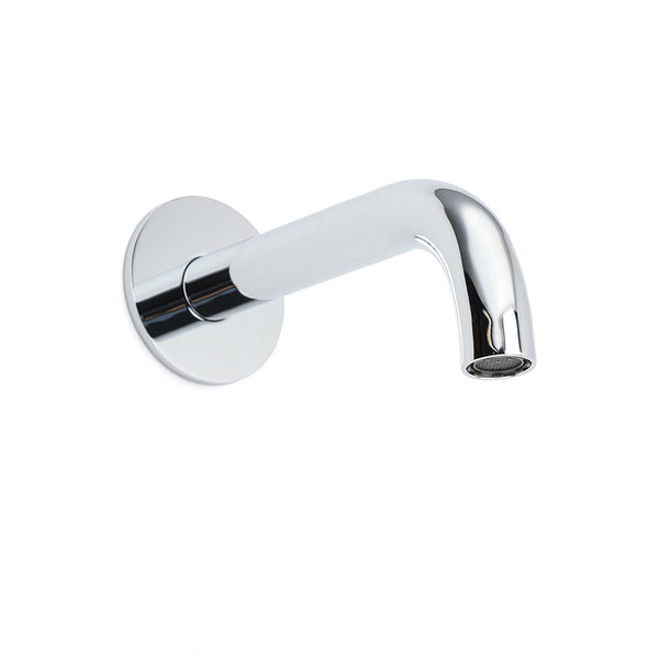 Polisehd Chrome Round Curve Faucet Water Outlet Swivel Bath Tub Filler Spout Set Bath Taps