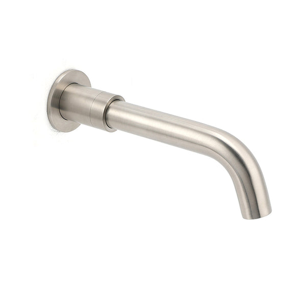 Brushed Nickel Silver Round Swivel Basin Faucet Bubble Water Outlet Bath Tub Spout Bath Taps