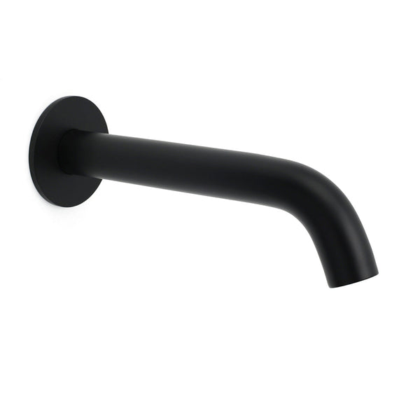Matt Black Round Basin Faucet Bubble Water Outlet Stainless Steel Bath Tub Spout Bath Taps