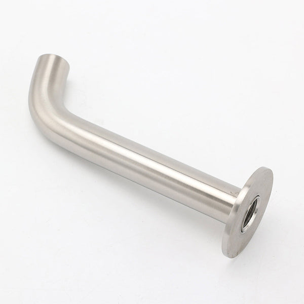 Brushed Nickel Round Curve Basin Bubble Faucet Water Outlet Bath Tub Wall Spout Bath Taps