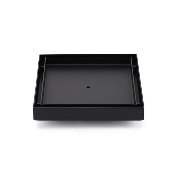 Watermark Black 150X150mm Tile Insert Floor Drain Shower Grate 80Mm Waste Outlet Drain Grates