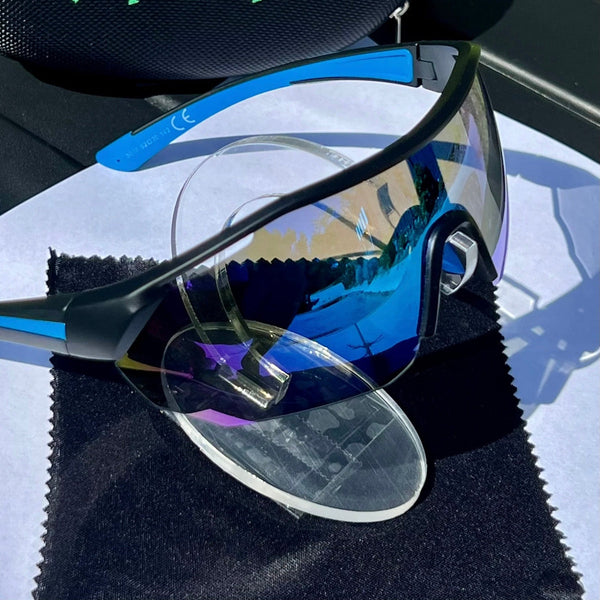 Sportiq Clarityx Sapphire Blue Sunglasses