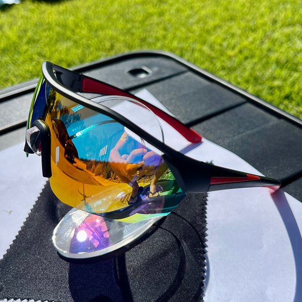 Sportiq Clarityx Red Yellow Blue Sunglasses