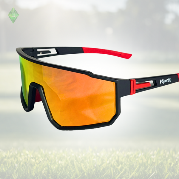 Sportiq Vividshield Red Yellow Sunglasses