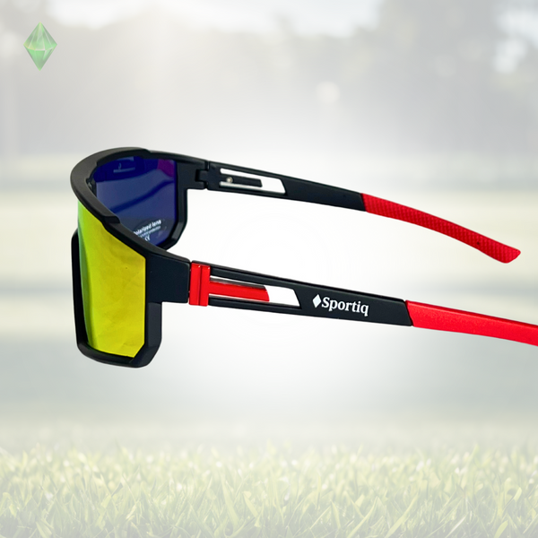 Sportiq Vividshield Red Yellow Sunglasses
