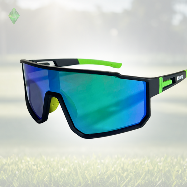 Sportiq Vividshield Green Sunglasses