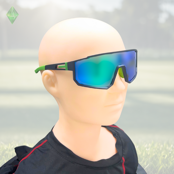 Sportiq Vividshield Green Sunglasses