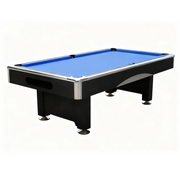 8Ft Billiard Table Velvet Tablecloth With Accessories Blue Billiard Tables