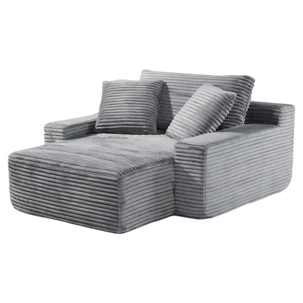 Modern Minimalist Modular Sofa Dark Grey Sofas Armchairs & Couches