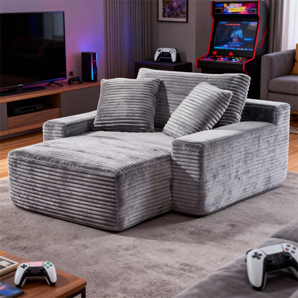 Modern Minimalist Modular Sofa Dark Grey Sofas Armchairs & Couches