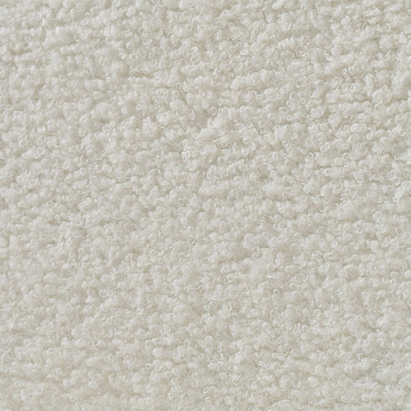 92 Inch High Quality Teddy Fur Fabric Corner Sofa White Sofas Armchairs & Couches
