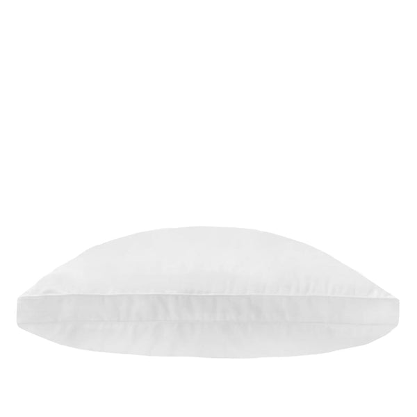 Royal Comfort Luxury Bamboo Blend Gusset Pillow Twin Pack 4Cm Support 50Cm X 75Cm 19Cm Pillows