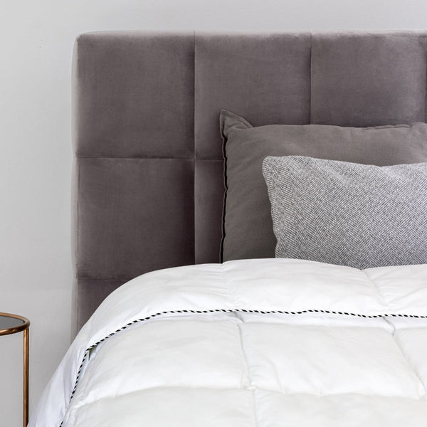 Royal Comfort Bamboo Blend Quilt 250Gsm Luxury Duvet 100% Cotton Cover Single White Sheets