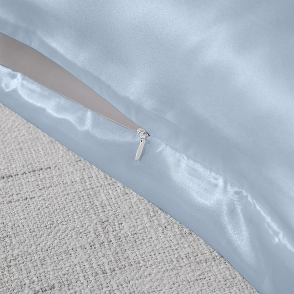 Royal Comfort Pure Silk Pillow Case 100% Mulberry Hypoallergenic Pillowcase Soft Blue Pillow Cases