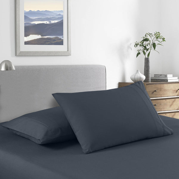 Royal Comfort 2000 Thread Count Bamboo Cooling Sheet Set Ultra Soft Bedding Queen Charcoal Sheets