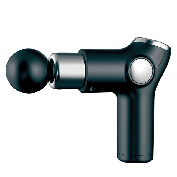 Fitsmart Lcd Mini Vibration Therapy Massage Device Compact And Powerful Muscle Relief In Black Massagers