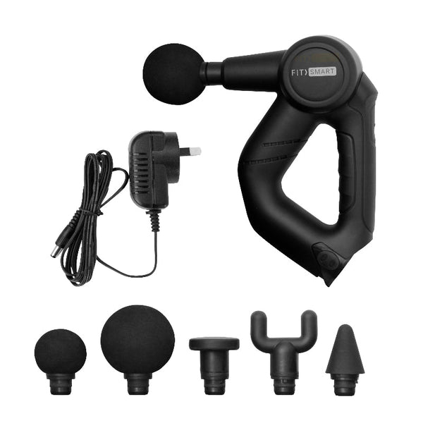 Fitsmart Pro Vibration Therapy Massage Device Black And White Massagers