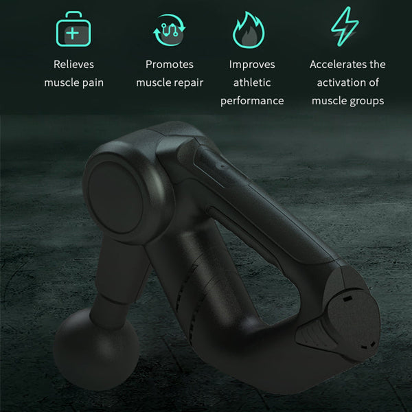 Fitsmart Pro Vibration Therapy Massage Device Black And White Massagers