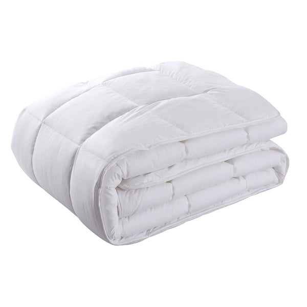 Royal Comfort 800Gsm Silk Blend Quilt Duvet Ultra Warm Winter Weight King White Quilt Covers