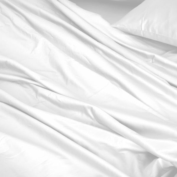 Royal Comfort 1000 Thread Count Bamboo Cotton Sheet And Quilt Cover Complete Set King White Quilt Covers