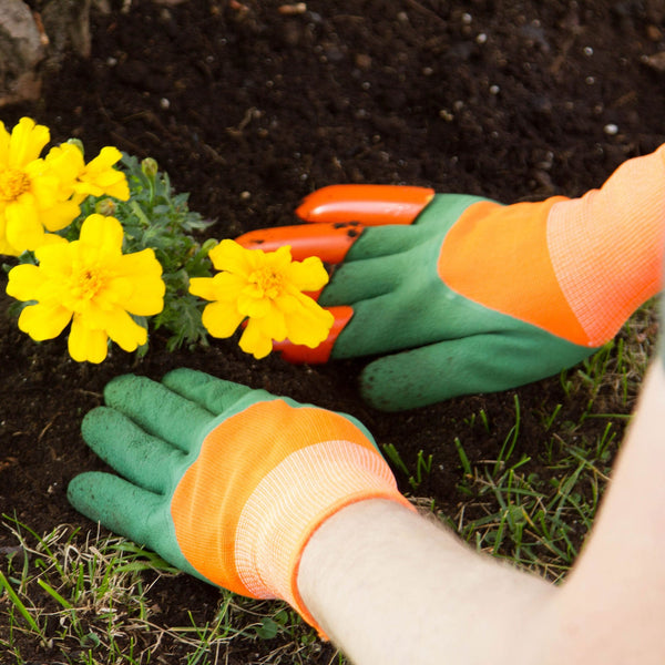 Yard Hands Garden Gloves All In One And Gardening Gloves & Knee Pads