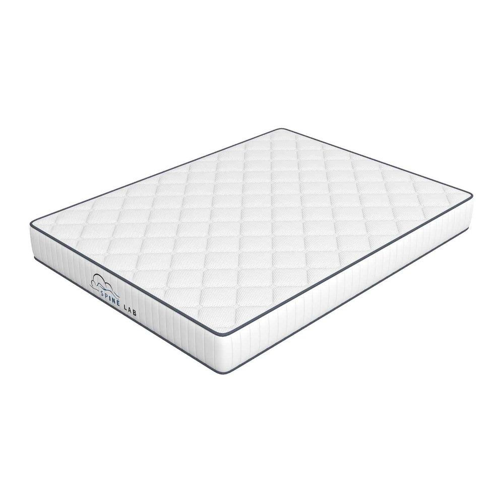Spine Lab Mattress 5 Zone 21Cm Medium Firm Foam Bonnell Spring King Single White Mattresses