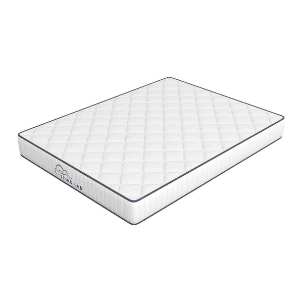 Spine Lab Mattress 5 Zone 21Cm Medium Firm Foam Bonnell Spring King Single White Mattresses