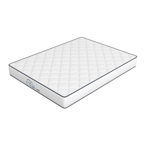 Spine Lab Mattress 5 Zone 21Cm Medium Firm Foam Bonnell Spring King Single White Mattresses