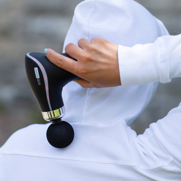 Fitsmart Hyper Pro Mini Fs 250 Vibration Massage Device Advanced Muscle Relief On The Go Massagers