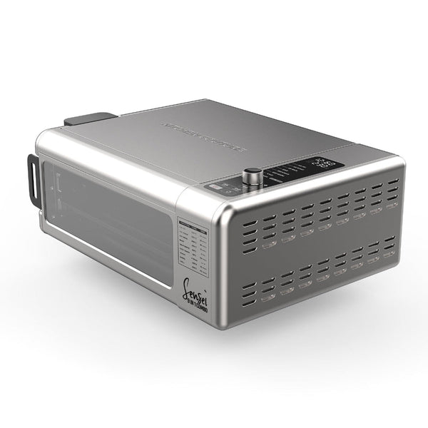 Kitchen Couture 9 In 1 Sensei Xl Flip Air Fryer Oven Grill Stainless Steel Air Fryers