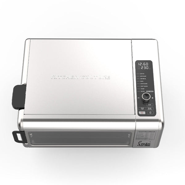 Kitchen Couture 9 In 1 Sensei Xl Flip Air Fryer Oven Grill Stainless Steel Air Fryers