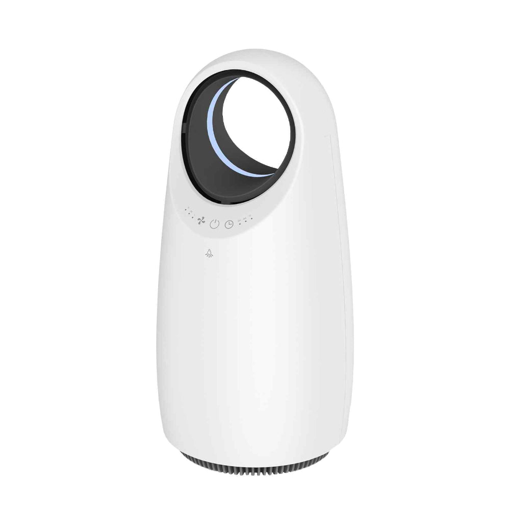 Mygenie Ultra Quiet Eco Flow Air Purifier Wi Fi Control Hepa Filter White Air Purifiers